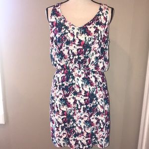 Floral Hi-Low hem Dress